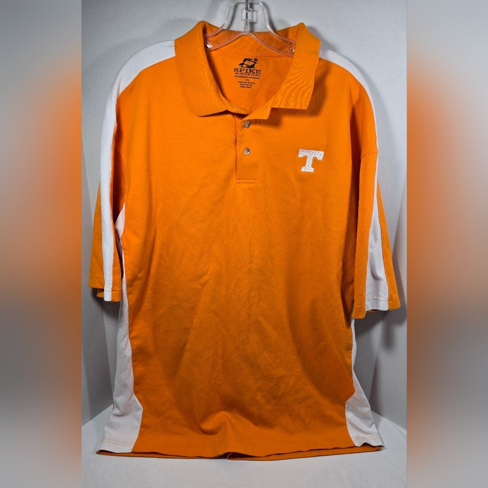 University of Tennessee Volunteers Polo Shirt Adult XL Orange Spike Sports